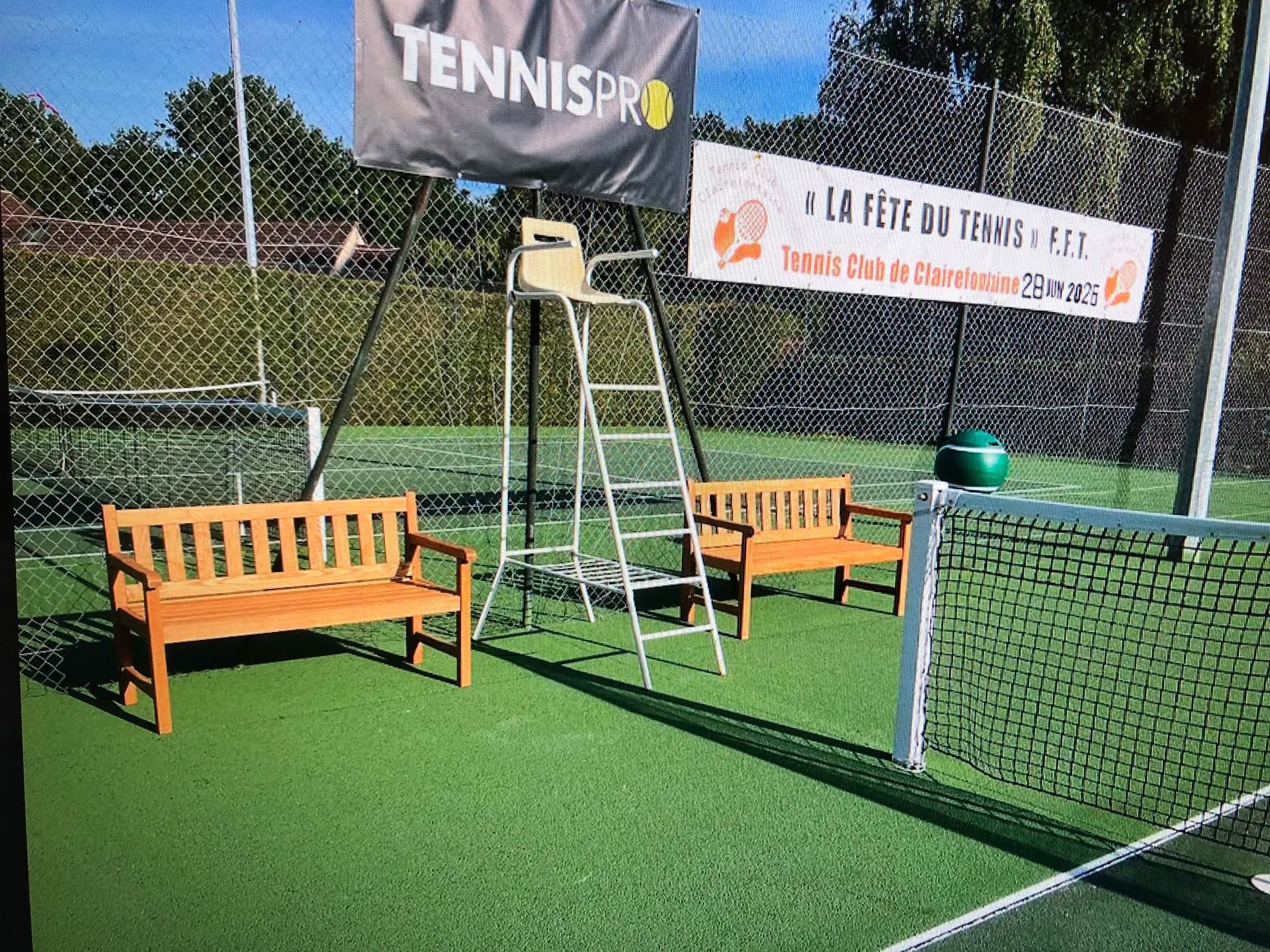 Quatre nouveaux bancs pour souffler entre deux jeux