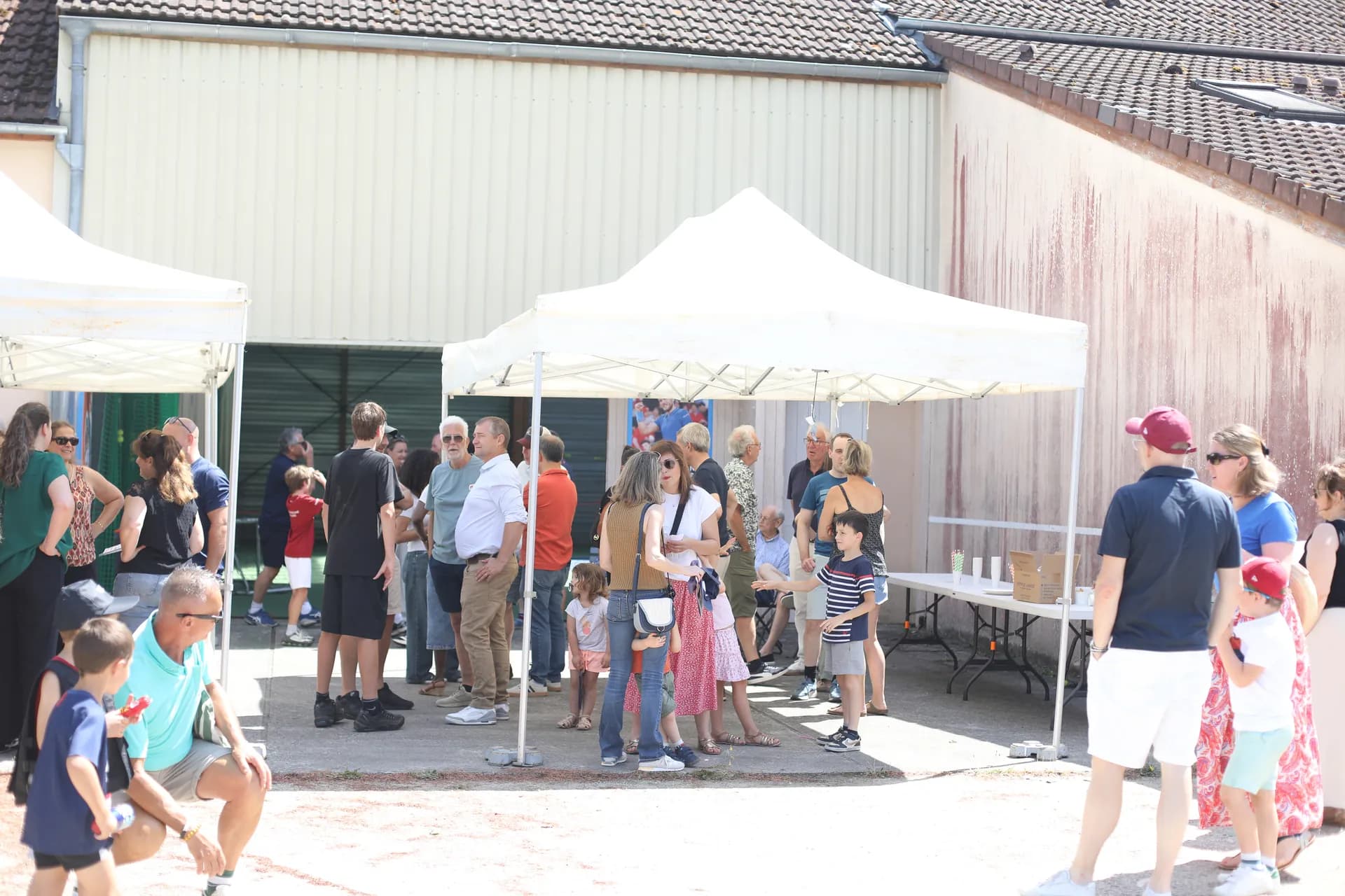Retour sur la Fête du Tennis : le nouveau court couvert inauguré