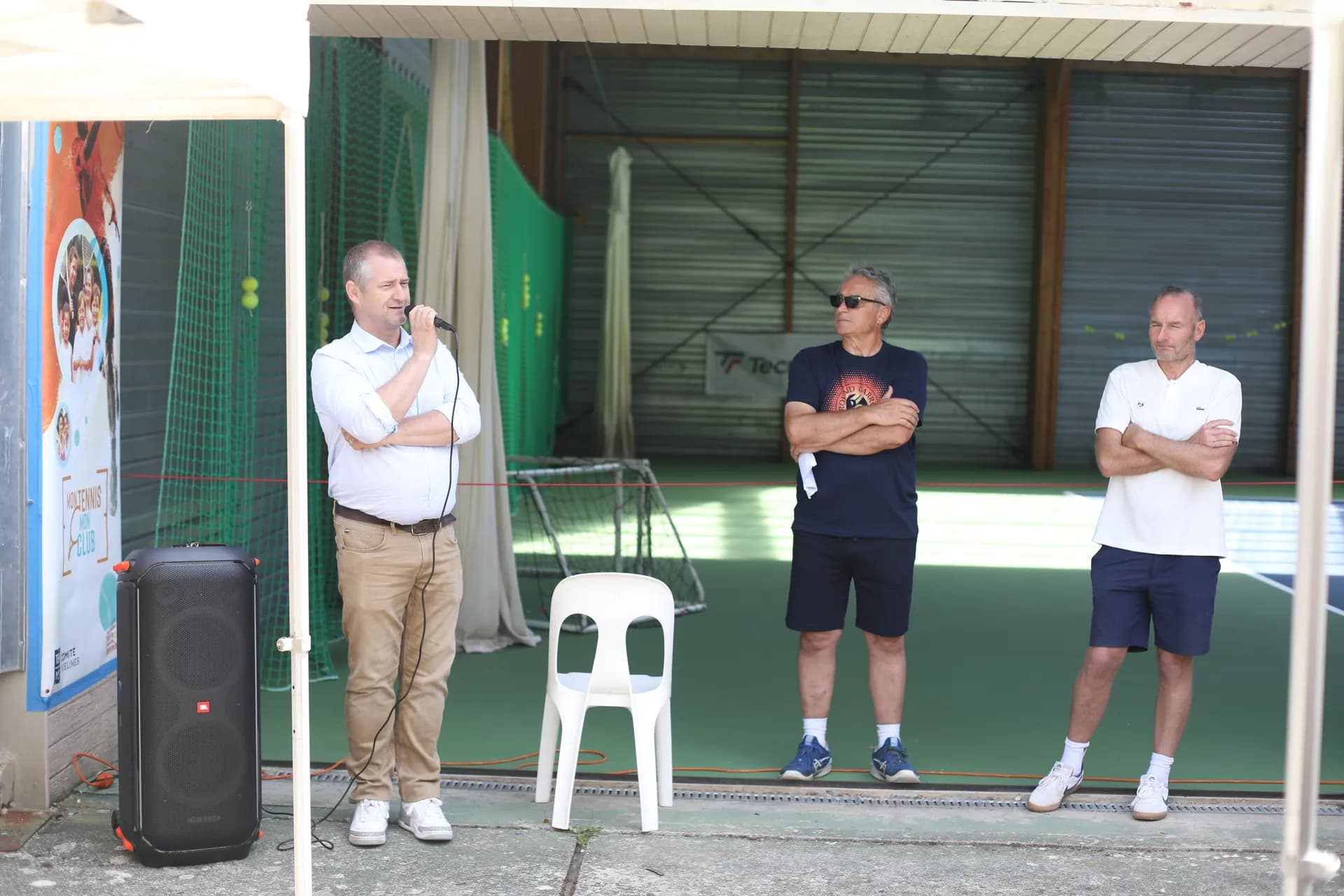 Galerie Retour sur la Fête du Tennis : le nouveau court couvert inauguré 1
