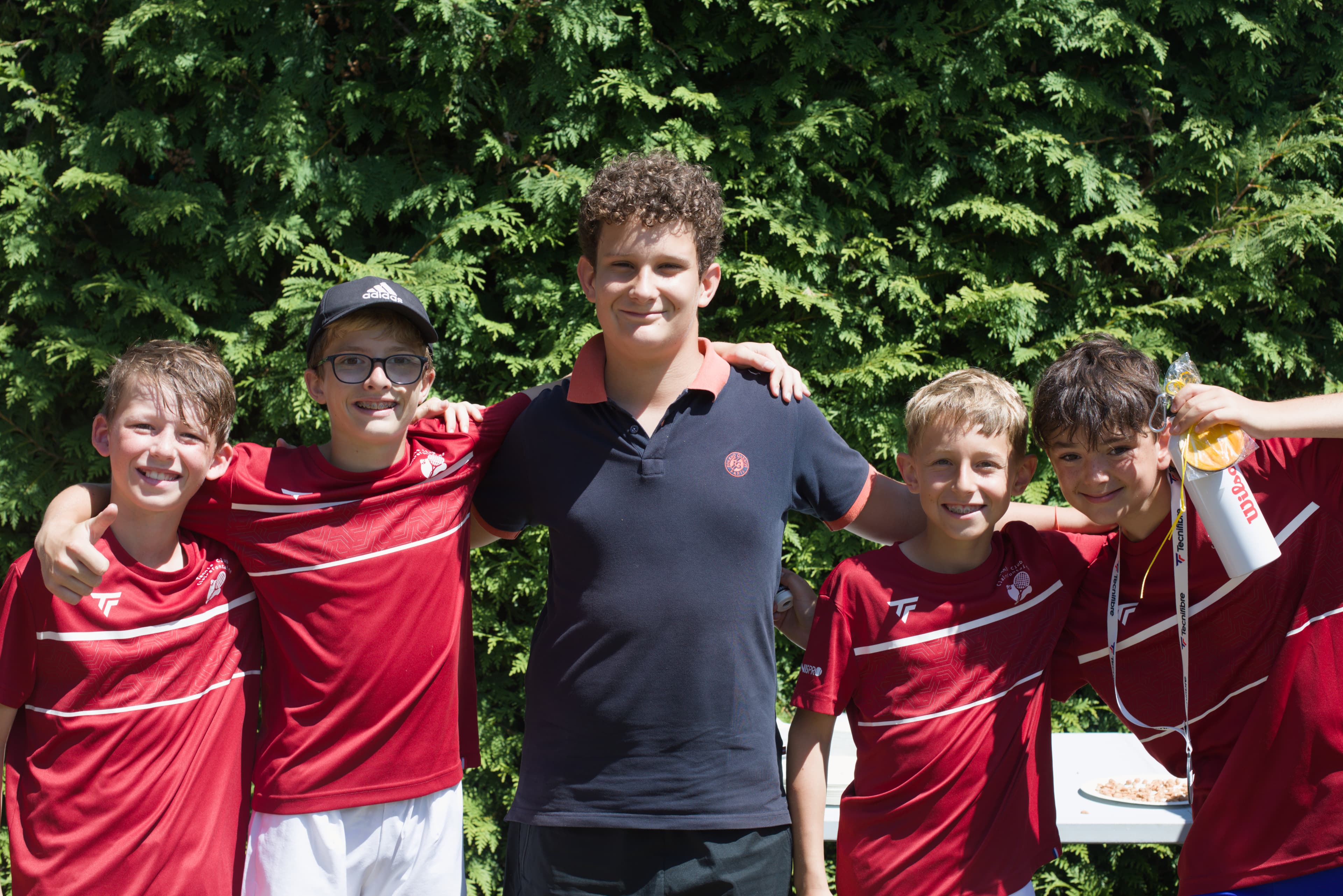 Juniors et ados après les matchs