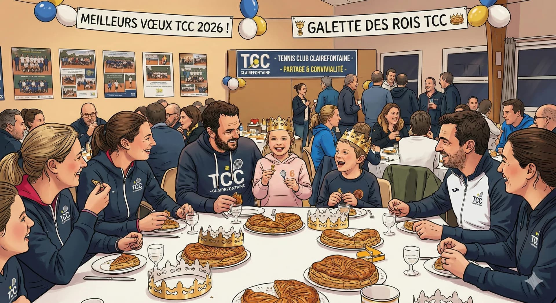 Galette des Rois 2026 : un moment de convivialité au TCC