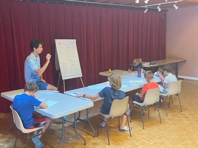 Galerie Retour sur le stage « Tennis & Maths » : une semaine aussi studieuse que sportive 2